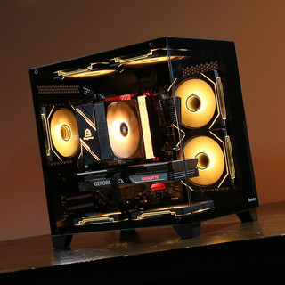 技嘉【免24期息】i5/RTX4060Ti/6750GRE电竞网游戏黑神话悟空直播设计渲染家用台式整机组装电脑主机 配一：12400F+RX6500XT