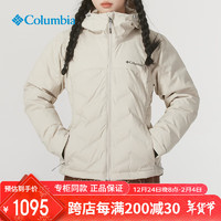 Columbia2024秋冬户外羽绒服女热能保暖加厚650蓬防跑绒外套WR3555 278 165/88A/L