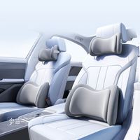 摩摩哒智能感应车载按摩头枕腰靠