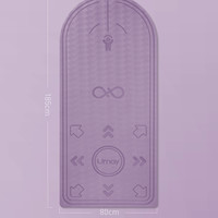 佑美室内跳绳减震垫瑜伽垫子地垫家用隔音防震静音专业防滑加厚垫