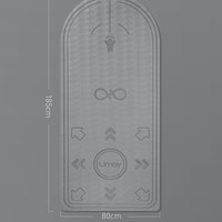 佑美室内跳绳减震垫瑜伽垫子地垫家用隔音防震静音专业防滑加厚垫