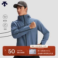 迪桑特 TRAINING 男士 加绒防泼水 梭织上衣外套夹克 DB-DARK BLUE 3XL (190/108A)