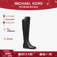 MICHAEL KORS 迈克·科尔斯 迈克高仕 MK Bromley 女士及膝长筒靴骑士靴 黑色 001 36 6