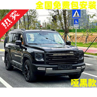 YD 耀迪 哈弗猛龙混动中网防虫网水箱保护网专用前脸车头改装饰配件用品 哈弗猛龙中网框哑黑款无损 更多猛龙改装产品欢迎进店选购