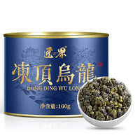 匠界冻顶乌龙茶核心茶叶台式乌龙茶高山茶叶浓香型高档罐装50g
