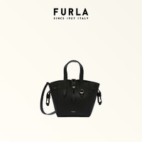 FURLA 芙拉 NET菜篮子牛皮迷你通勤托特女士手提包