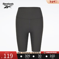 Reebok 锐步 官方2023夏季新款女子针织骑行短裤23RCS604W 23RCS604WGH1 A/XL