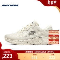 斯凯奇（Skechers）女鞋轻奇｜跑步鞋秋季透气舒适软底运动鞋 黑色 149990-NTBK 自然色/ 40