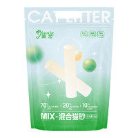 简芯 混合猫砂 绿茶味 4斤*2袋