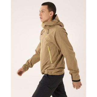 始祖鸟（ARC'TERYX） BETA LIGHTWEIGHT JACKET男士 GORE-TEX 防水户外防风雨冲锋衣 Canvas/Euphoria砂陶棕 24款 S