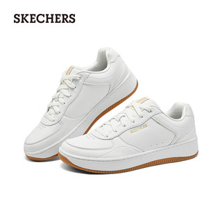 斯凯奇（Skechers）新年穿搭男鞋冬季软底减震通勤商务板鞋厚底休闲鞋运动鞋254011 WNT/WNT 41