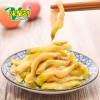 味聚特榨菜下饭菜咸菜四川特产榨菜丝开味菜吃饭拌面夹馒头小包装 味聚特榨菜80g