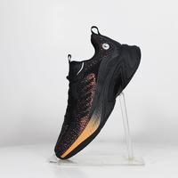 乔丹清仓棉鞋保暖加厚运动鞋男女鞋高帮板鞋跑步鞋训练鞋 44.5 黑色/丹橘色-BM43230255