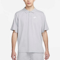 NIKE 耐克 男子 T恤AS M NK CLUB POLO MATCHUPOS运动服DX0618-077灰色2XL码