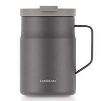 LOCK&LOCK 遇见惬意不锈钢保温杯 LHC4263GRY灰色475ML