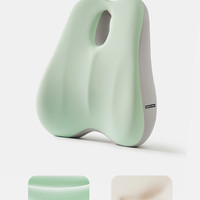 LEMONTREE 柠檬树 办公室腰靠座椅靠垫 基础款 清新绿