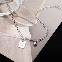 银奥 幸运脚链 925银 YA-JL77