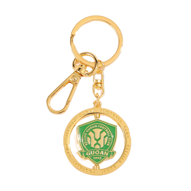 中赫国安 队徽3D旋转钥匙扣 KF00704012