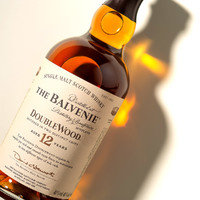 THE BALVENIE 百富 苏格兰百富12年双桶陈酿单一麦芽威士忌洋酒双支酒组合套装