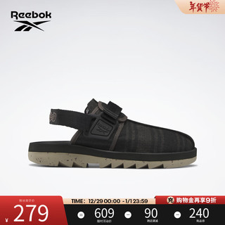 Reebok 锐步 官方休闲鞋拖鞋男女鞋23新款BEATNIK一脚蹬复古舒适IE1956 IE1956 中国码:37.5(24cm),US:6