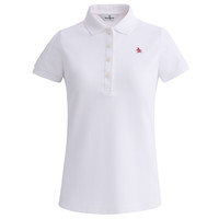 Munsingwear 万星威 女装夏季短袖T恤日本制翻领Polo衫XSL1600A L