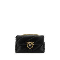 Pinko 品高 女士 Shoulder bag woman  单肩包 100038A0F NERO-ANTIQUE GOLD-仓O74b