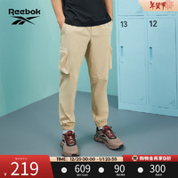 Reebok 锐步 官方2023夏季男子PANTS梭织百搭运动休闲长裤23RCS609M 23RCS609MGK0 A/2XL