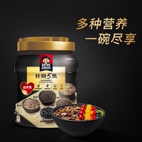 QUAKER 桂格 燕麦片5黑五红混合即食860g罐装组合代餐速食冲饮饱腹早餐