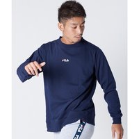 FILA 男士简约休闲卫衣 440343 运动服 休闲服装斐乐 海军蓝