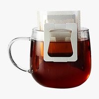 The favorite coffee 美喜啡 咖啡杯耐热玻璃杯挂耳滤袋专用办公室家用牛奶杯水杯花茶杯