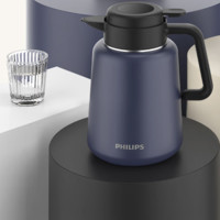 PHILIPS 飞利浦 保温壶 316不锈钢内胆 1.8L 蓝色