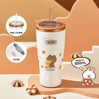 THERMOS 膳魔师 LINE饼干系列 保温杯 415ml Biscuit