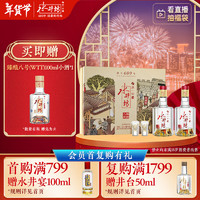 swellfun 水井坊 第一坊 臻酿八号 52%vol 浓香型白酒 500ml*2瓶 礼盒装