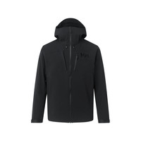 哈雷汉森HELLY HANSEN/HH 25春新中国ODIN奥丁专业户外防风保暖软壳衣 黑色 3XL