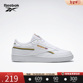 Reebok 锐步 CLUB C 85 VEGAN 男款复古板鞋 GY7154