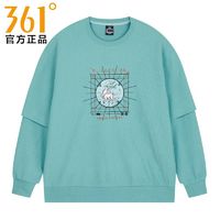 361° 春秋款印花圆领男子套头卫衣