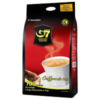 G7 COFFEE 越南G7速溶咖啡粉提神三合一原味50条+卡布奇诺1条