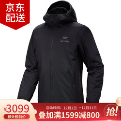 ARC'TERYX 始祖鸟 ATOM LT HOODY 阿童木连帽男士夹克上衣户外轻量保暖棉服棉衣外套