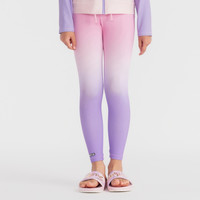 【清仓】迪卡侬儿童泳衣分体男女童泳衣UPF50+防晒好穿脱泳衣KIDK 149-159cm12-13岁 【泳裤】渐变粉紫