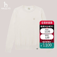 哈吉斯（HAZZYS）女装时尚羊毛衫女ABYSD0BCX01 米黄色OW 170/92A42