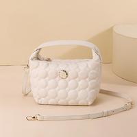 dubaolu 都宝路 女士手提包 牛二层皮豆豆包