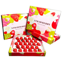 Mr.Seafood 京鲜生 红颜草莓 单果30g+ 900g 精品天地盖礼盒