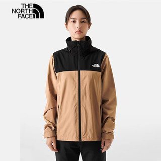 THE NORTH FACE 北面 冲锋衣女户外防风夹克硬壳外套7WCK 黄色/KOM S