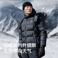 PELLIOT 伯希和 800蓬鹅绒羽绒服防风保暖外套滑雪登山服 女款米白色