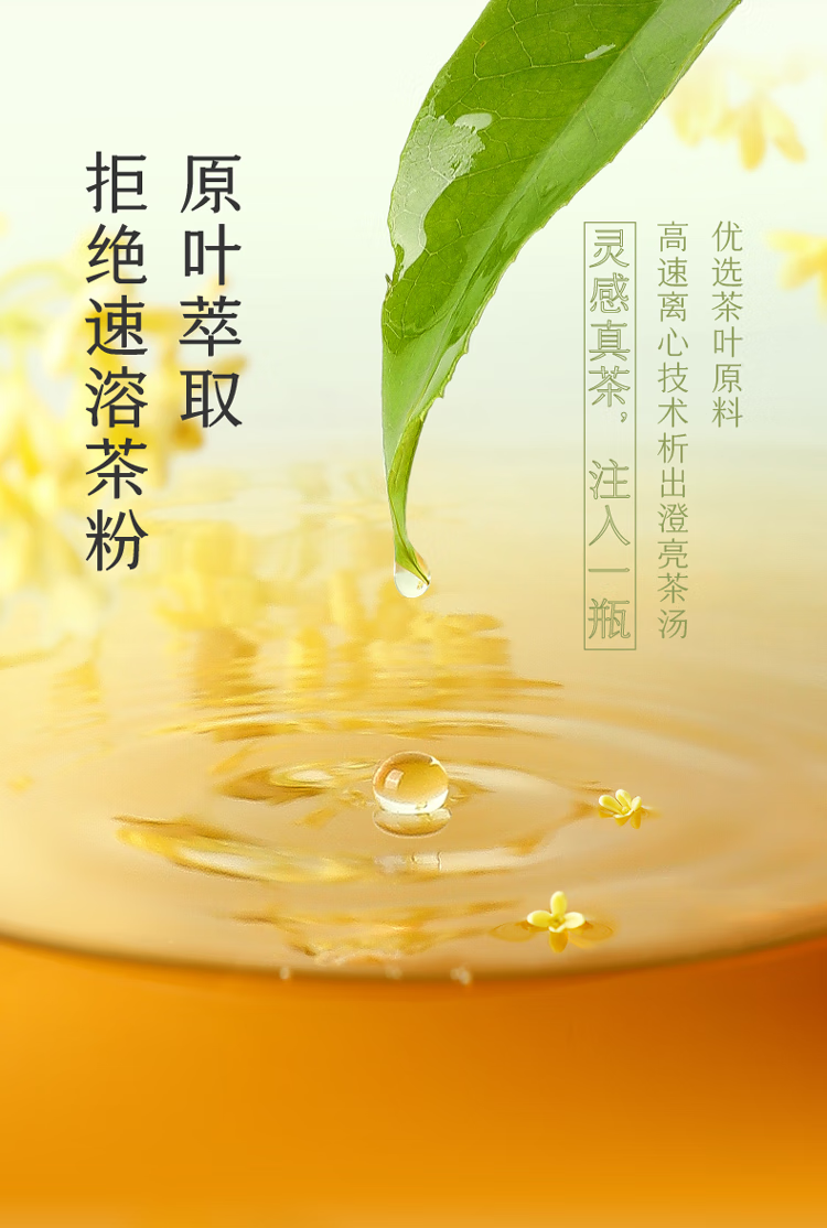 喜茶空茶金桂凤凰单丛茶500ml*15瓶整箱0糖0卡0脂无糖茶饮料【报价价格