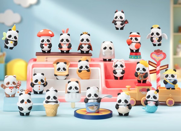 52TOYS Panda Roll胖哒幼Minime百变系列盲盒