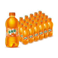 百事可乐美年达 果味汽水 饮料 饮品 多口味可选 美年达橙味 300ml*24瓶