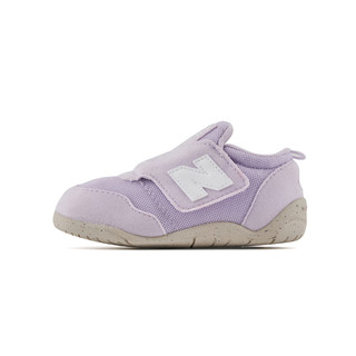 New Balance nb童鞋 0-4岁小婴童鞋1/3弯折护趾宝宝学步鞋1ST 浅紫色 NW1STMPR 20