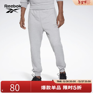 Reebok锐步男子PANTS经典室内训练束脚舒适运动休闲卫裤 GI9409 XS