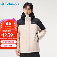 Columbia哥伦比亚羽绒服男防寒保暖鸭绒防风外套WE2313 278 XXL